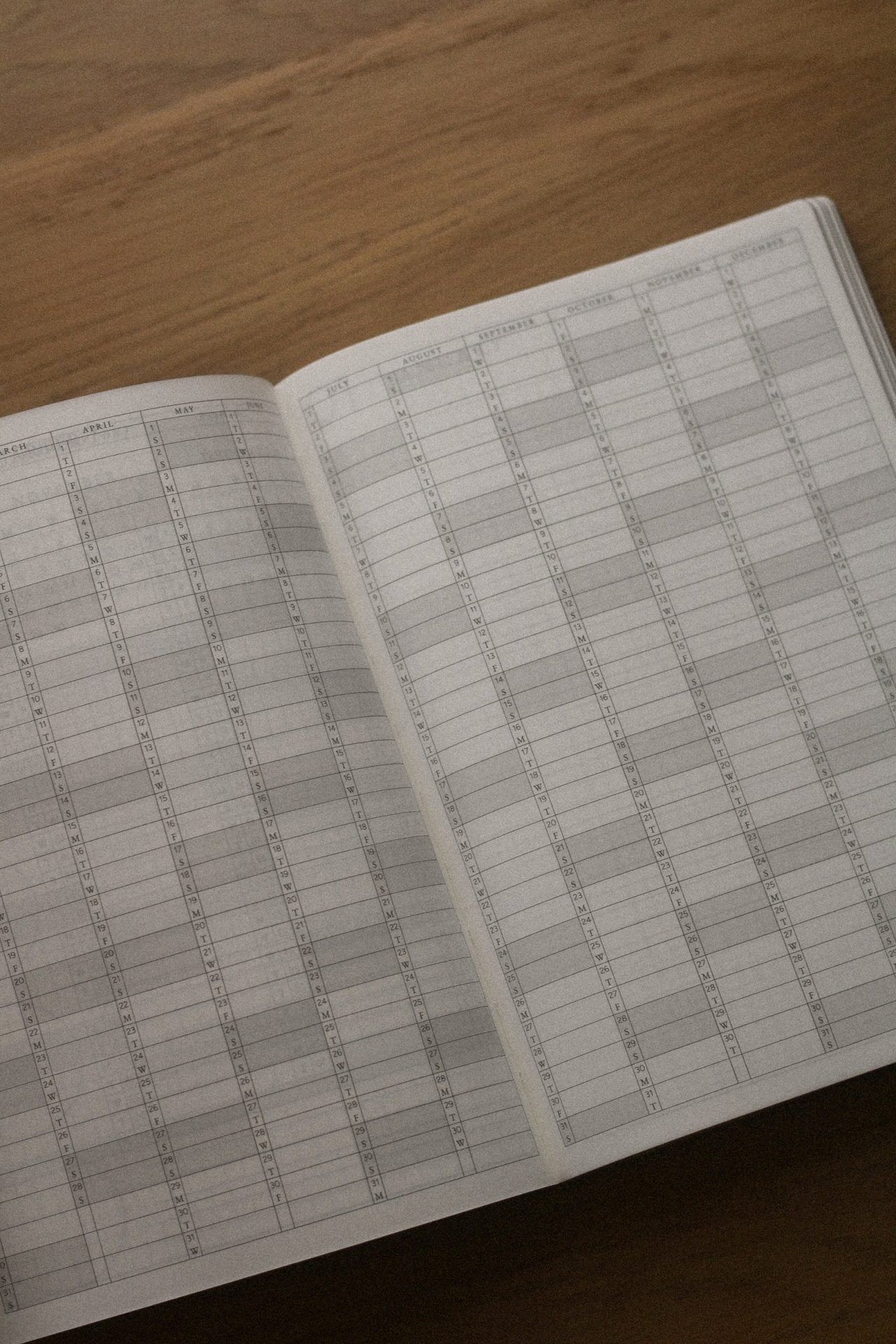 Faded Chronicle 2027 B6 Compact Planner