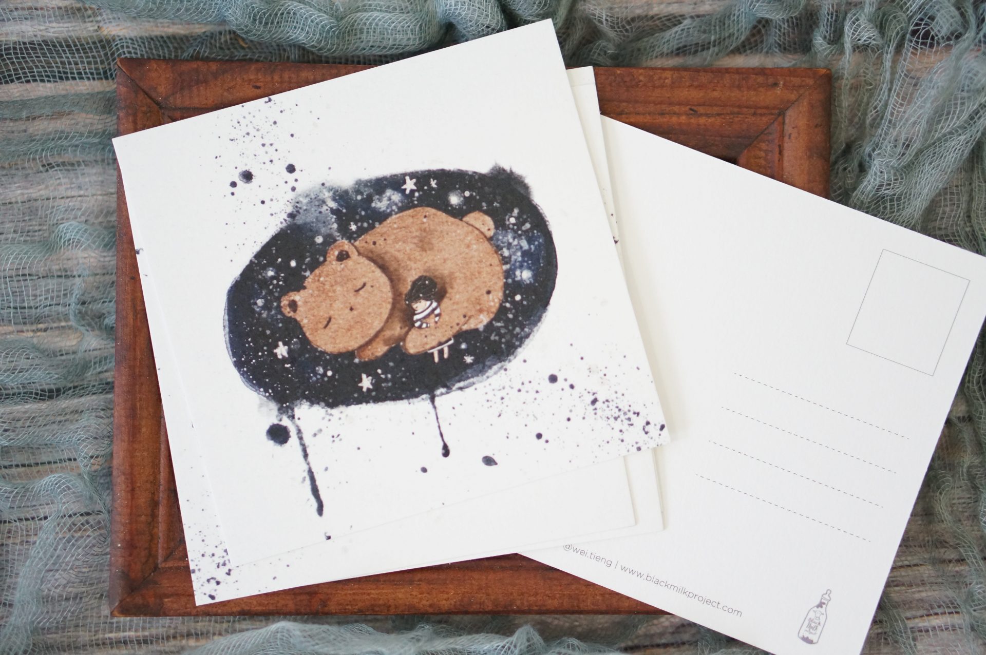 Black Milk Project Postcard - Sleep