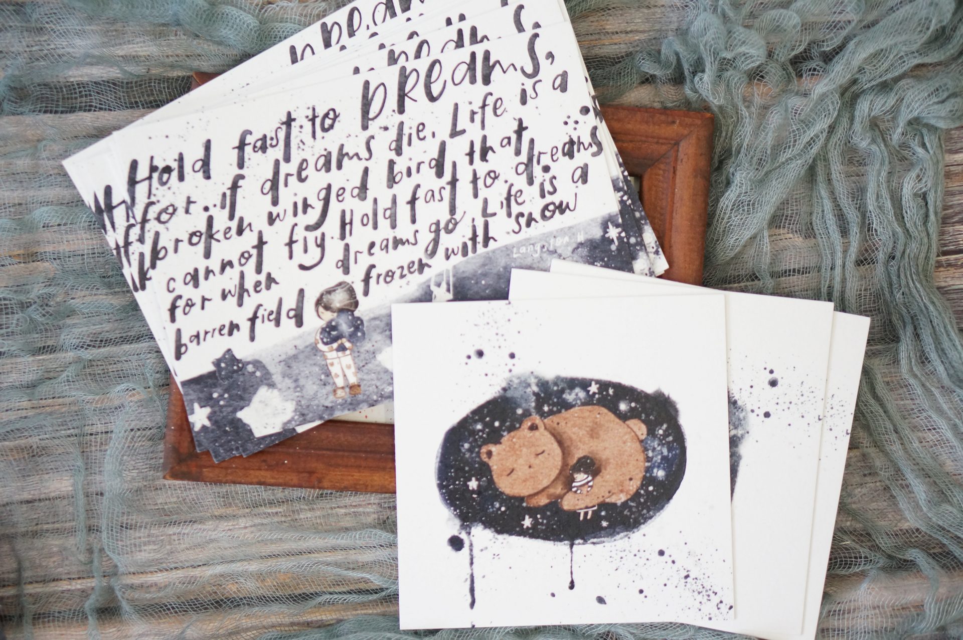 Black Milk Project Postcard - Sleep