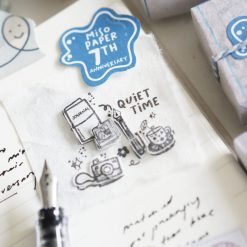 Miso Paper x Black Milk Project - Anniversary Quiet Time Stamp