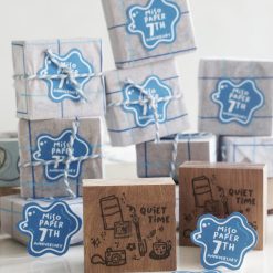 Miso Paper x Black Milk Project - Anniversary Quiet Time Stamp