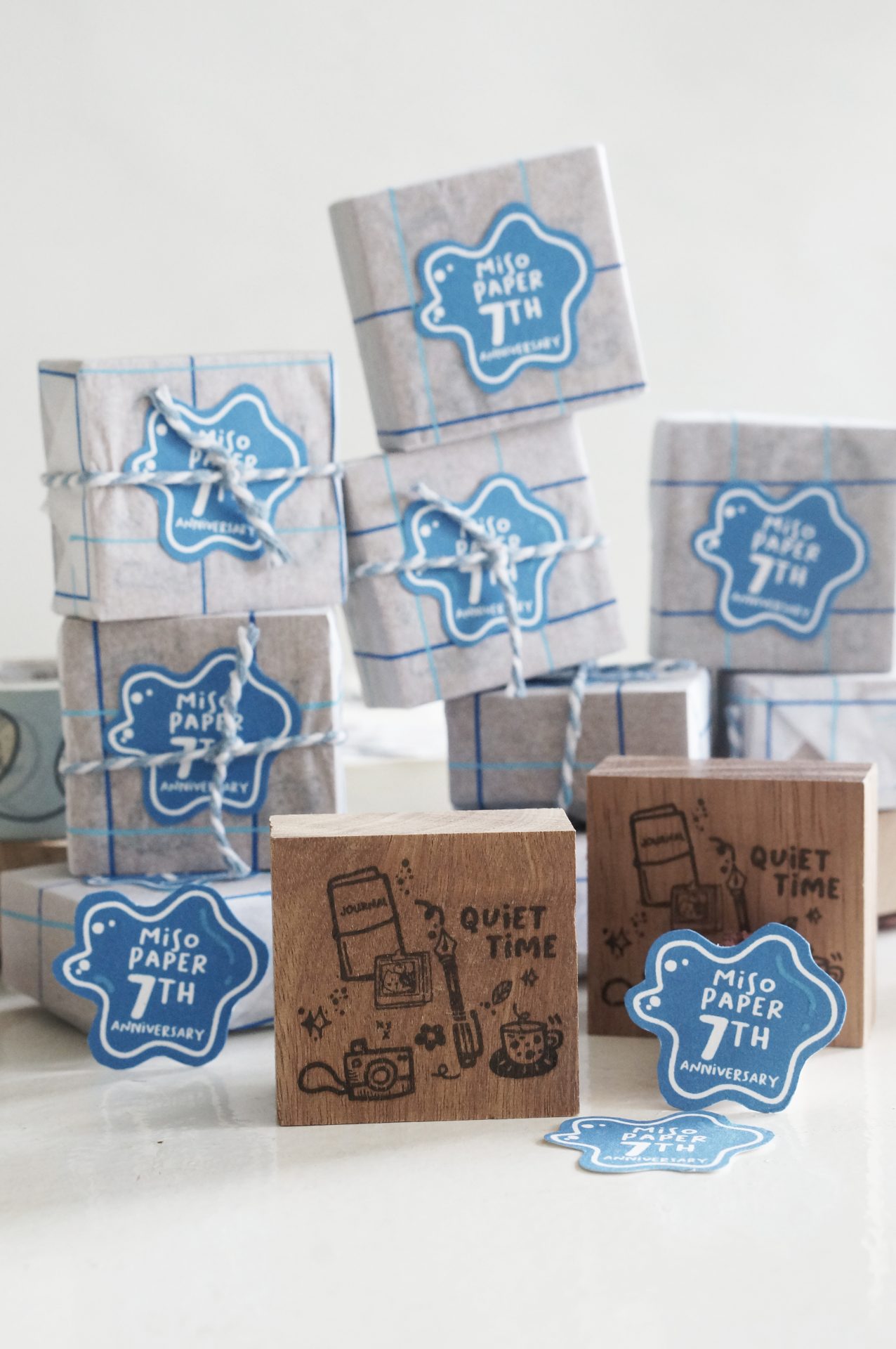 Miso Paper x Black Milk Project - Anniversary Quiet Time Stamp