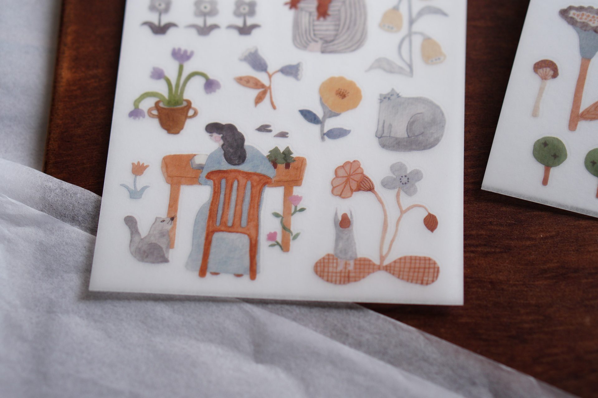 Ivy Snow "Lndigo" Transfer Stickers