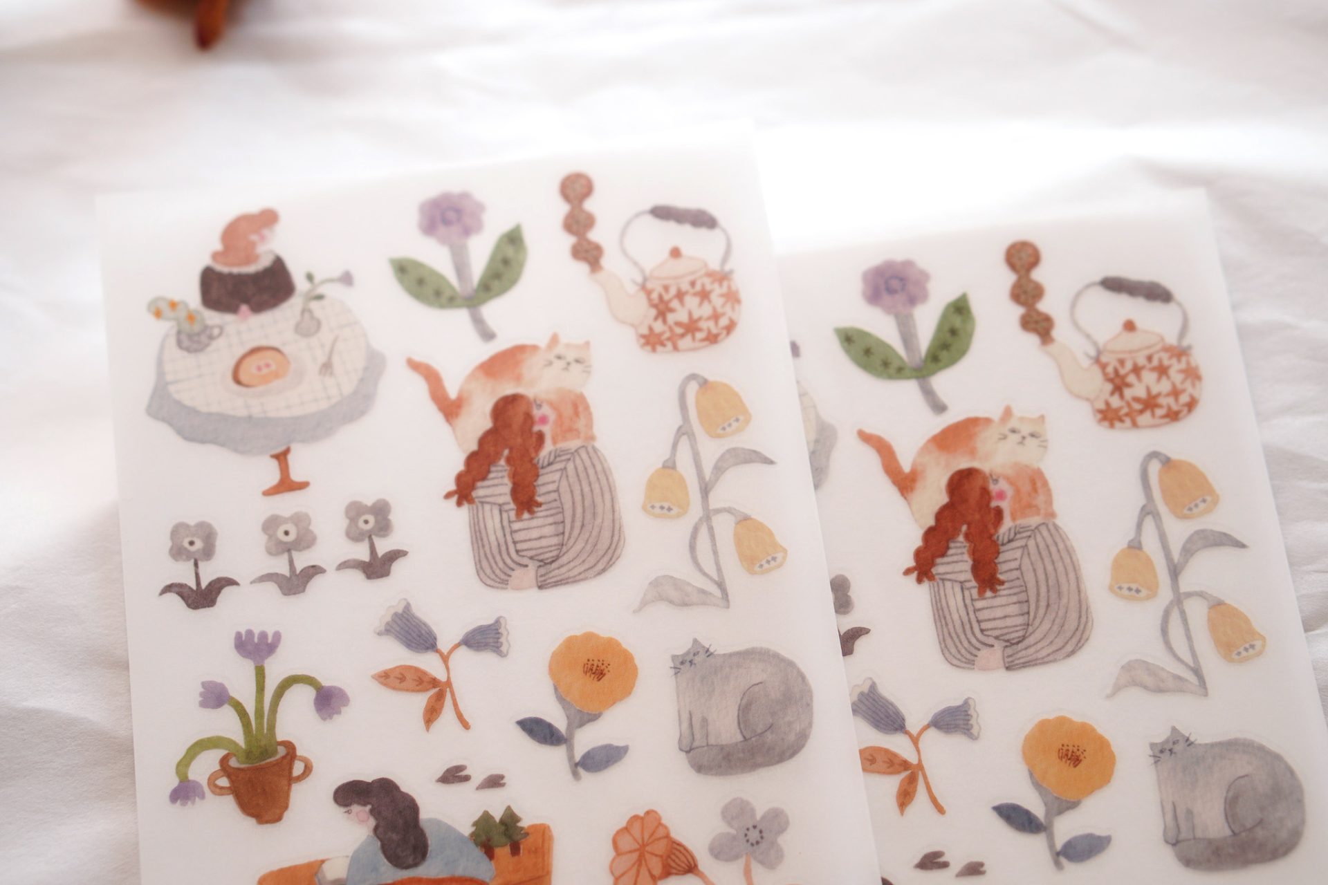 Ivy Snow "Lndigo" Transfer Stickers