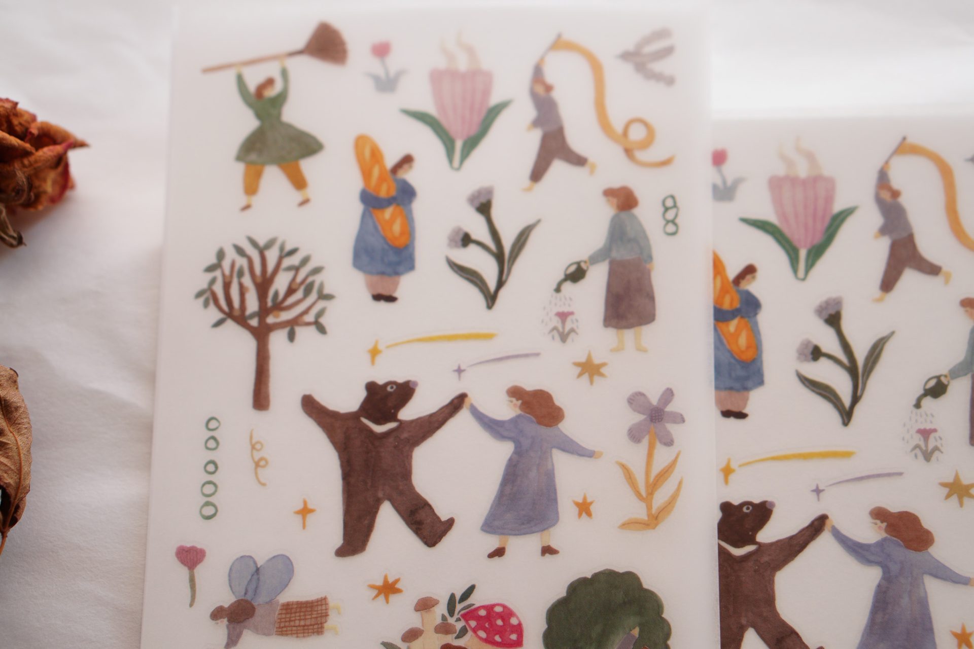Ivy Snow "Daydream" Transfer Stickers
