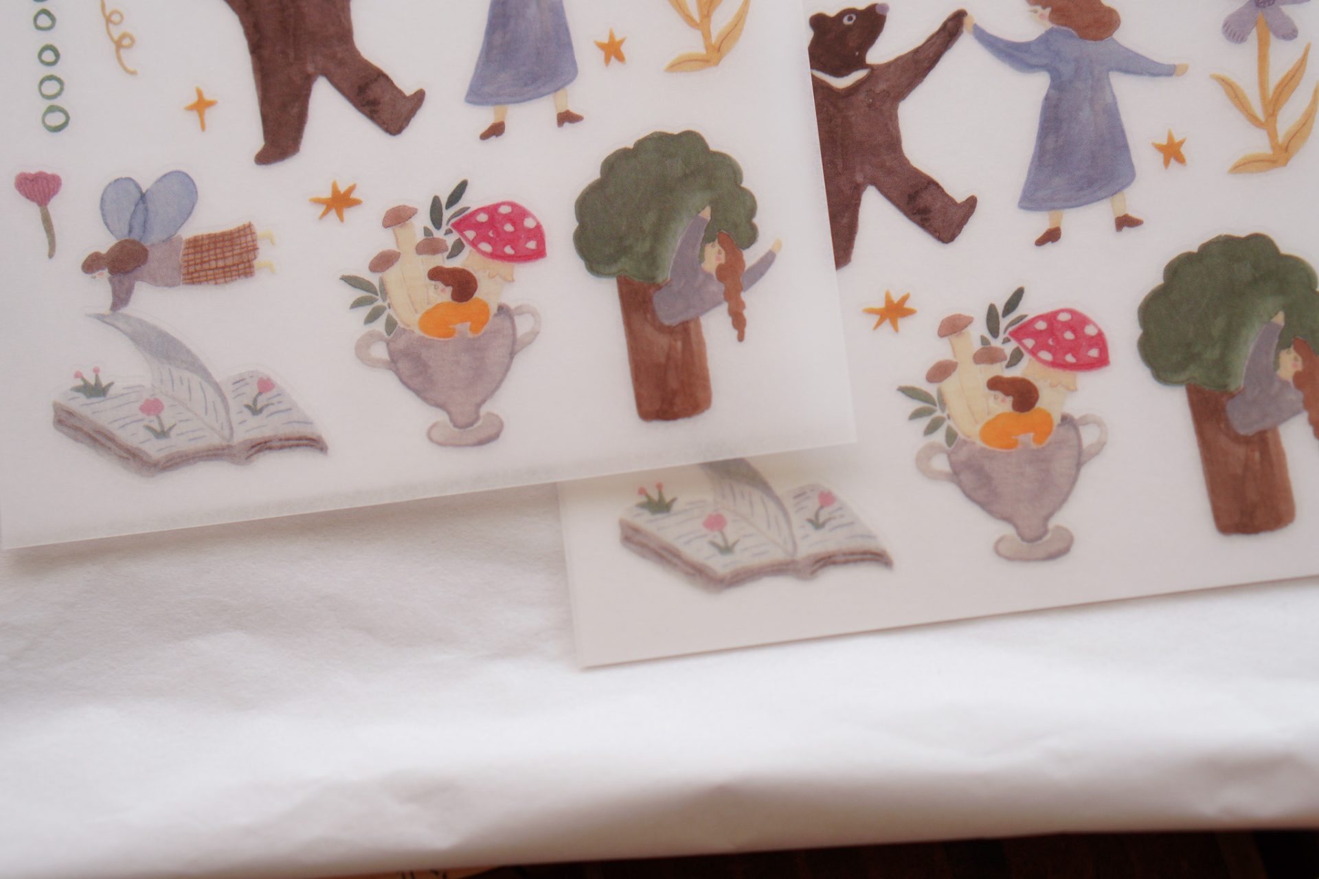 Ivy Snow "Daydream" Transfer Stickers