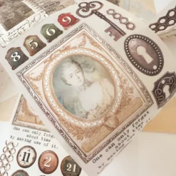 Journal Pages PET Tape - Vintage Ephemera - Image 6
