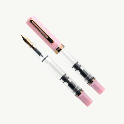 TWSBI ECO Pink Lemonade with Bronze Fountain Pen - Image 3