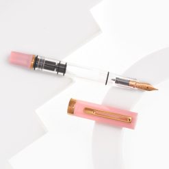 TWSBI ECO Pink Lemonade with Bronze Fountain Pen - Image 2