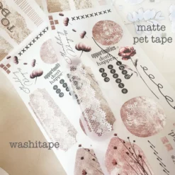 Journal Pages Tape - To Be Continuous (washi and PET)