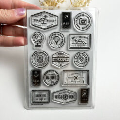 Everyday Explorers Co. Clear Stamp Set - Gone Exploring