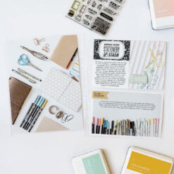 Everyday Explorers Co. Clear Stamp Set - Pen & Paper - Image 4