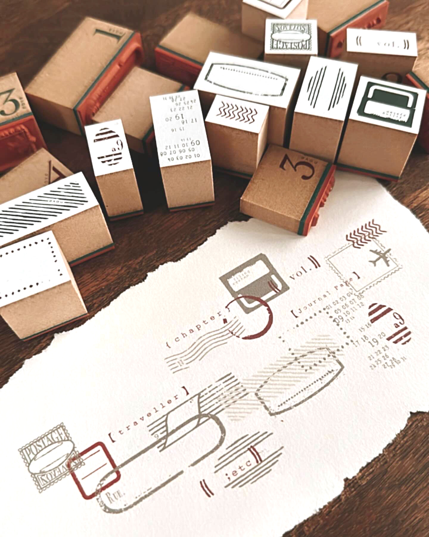 Nove Rubber Stamps - Postmark Collection