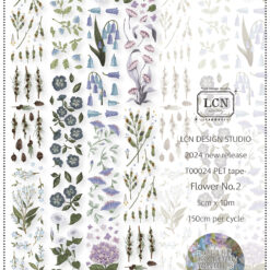 Lin Chia Ning PET Tape - Flower No.2