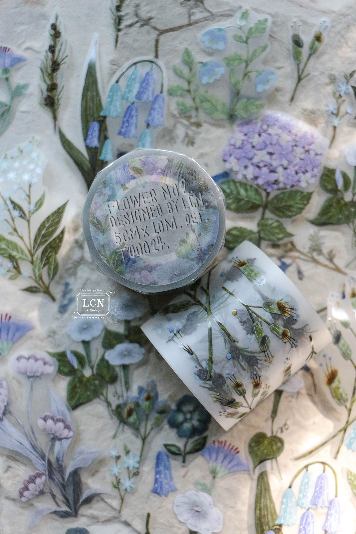 Lin Chia Ning PET Tape - Flower No.2