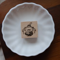 Eileen Tai "Foodie Bear" Rubber Stamp - Big Breakfast