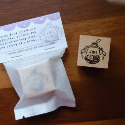 Eileen Tai "Foodie Bear" Rubber Stamp - Big Breakfast