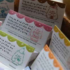 Eileen Tai "Foodie Bear" Rubber Stamp - Chips