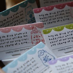 Eileen Tai "Foodie Bear" Rubber Stamp - Milk & Cereal