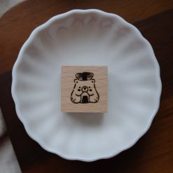 Eileen Tai "Foodie Bear" Rubber Stamp - Sushi & Onigiri