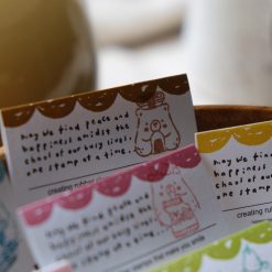 Eileen Tai "Foodie Bear" Rubber Stamp - Sushi & Onigiri