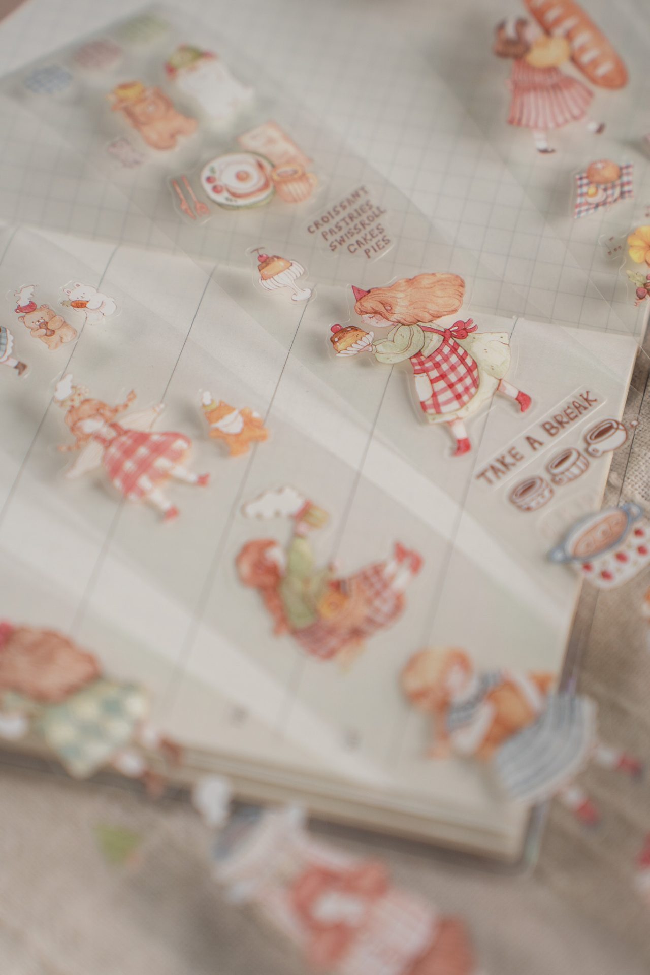 Sho Little Happiness Kiss-cut PET Tape - Forest Party - Image 3
