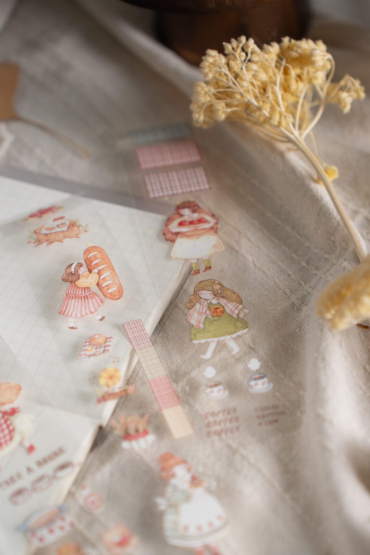 Sho Little Happiness Kiss-cut PET Tape - Forest Party