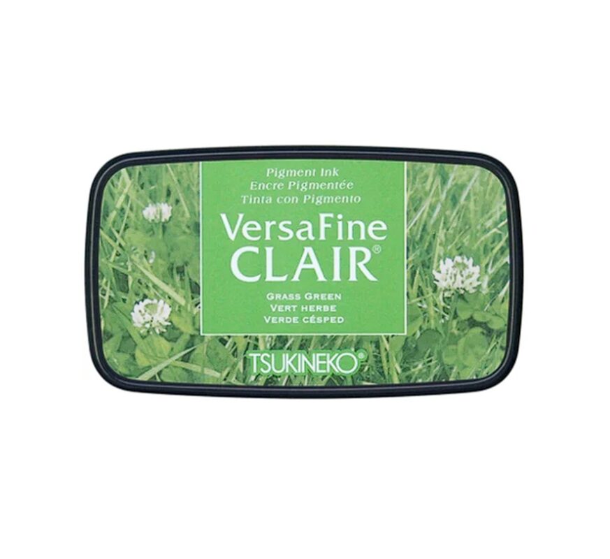 Tsukineko VersaFine Clair Pigment Ink - Grass Green (NEW colour)