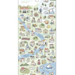Mind Wave Machi Map Stickers (6 designs)
