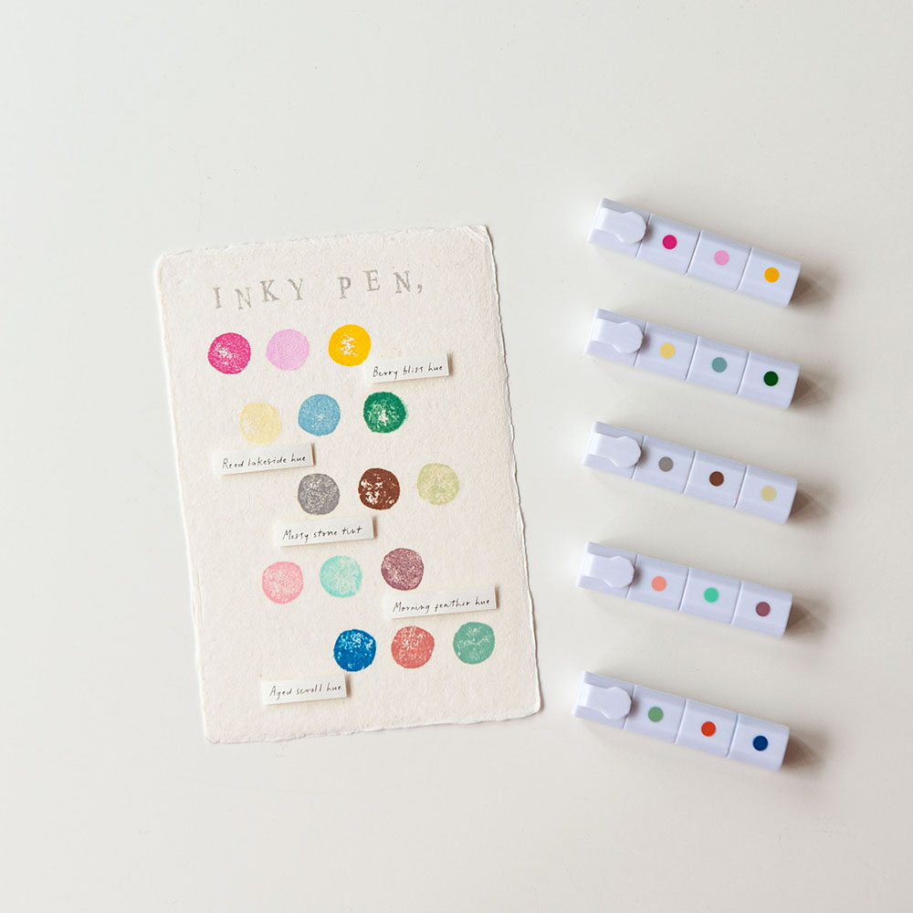 MU Inky Pen 10 - Aged Scroll Hues