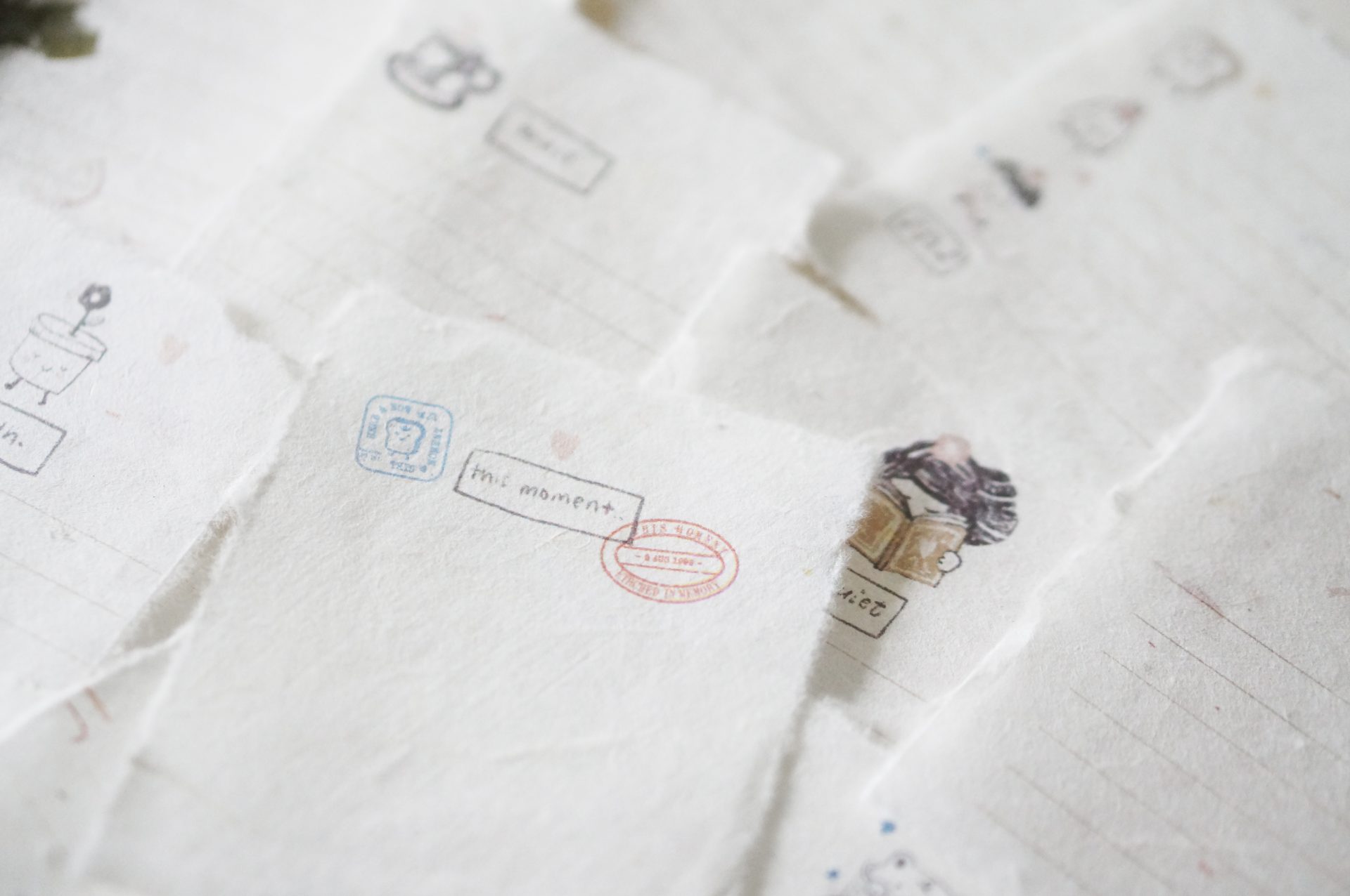 Black Milk Project This Moment - Handmade Paper Set