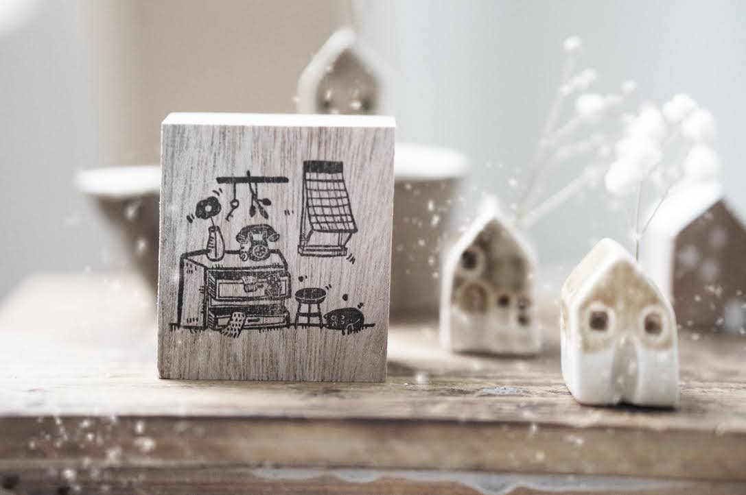 Black Milk Project Rubber Stamp - Cabinet