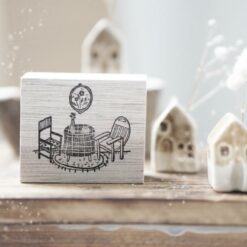 Black Milk Project Rubber Stamp - Tea Table