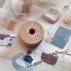 Nove a.round 3 Rubber Stamps (3 designs)