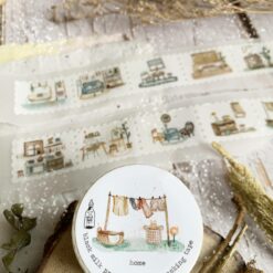 Black Milk Project Rubber Washi Tape - Home Sweet Home