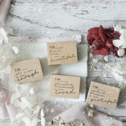 Black Milk Project I Am Rubber Stamps