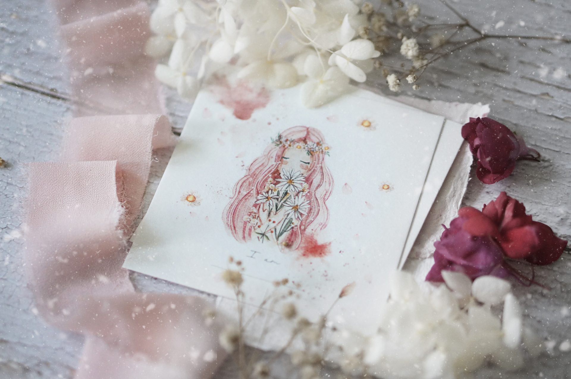Black Milk Project Postcard - I Am