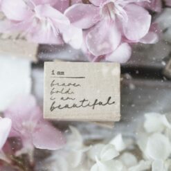 Black Milk Project I Am Rubber Stamps