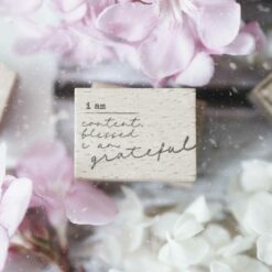 Black Milk Project I Am Rubber Stamps