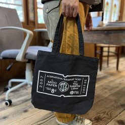 Miso Paper x TSL London Ticket Canvas Tote - Image 3