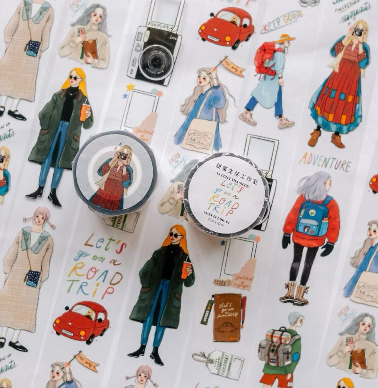 La Dolce Vita PET Tape - Road Trip