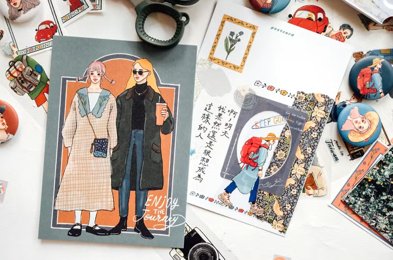 La Dolce Vita Postcard - Enjoy the Journey - Image 2