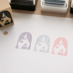 Kin.Iro.Hitode Rubber Stamp - Girl and Window - Image 2