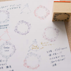 Kin.Iro.Hitode Rubber Stamp - Flower Crowns - Image 2