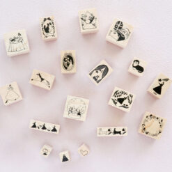 Kin.Iro.Hitode Rubber Stamp - Tea Party - Image 2