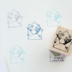 Kin.Iro.Hitode Rubber Stamp - Girl In The Envelope - Image 2