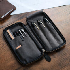 &Liebe - Leather Zip Pencil Case
