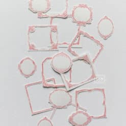 Lin Chia Ning Letterpress Notepad - Retro Frames No.1