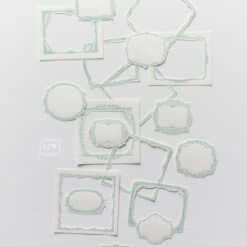 Lin Chia Ning Letterpress Notepad - Retro Frames No.2