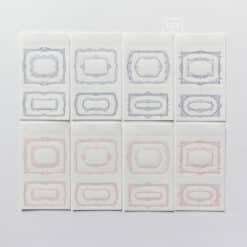 Lin Chia Ning Letterpress Notepad - Retro Frames No.3